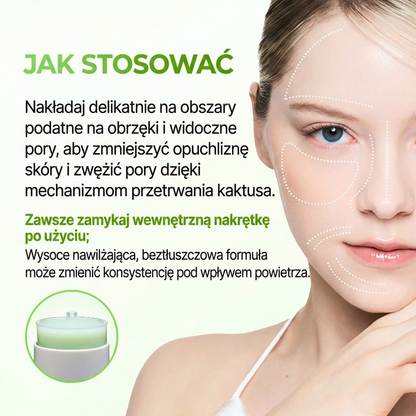 Multifunkcyjny balsam z kaktusem - Wygładzenie porów i zmarszczek, matowe wykończenie